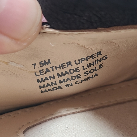 Alex Marie Black Suede Moccasin Flats Women's Size 7.5 - Picture 10 of 11